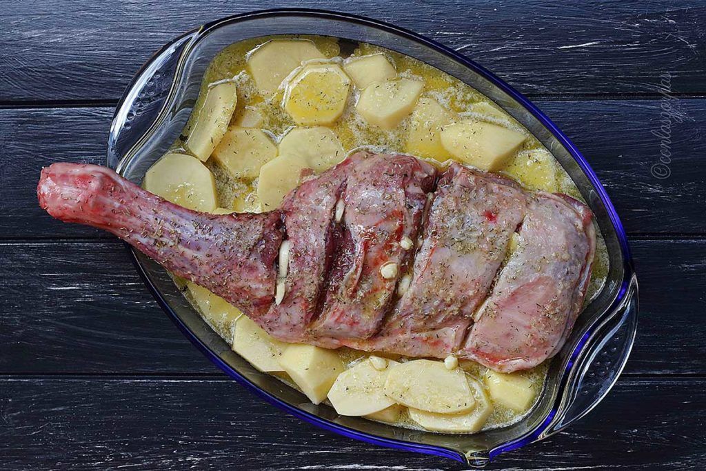 ternasco al horno